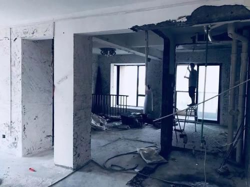 客厅|90㎡现代极简风,改善性房装成四房,满足二胎三代人的居住条件