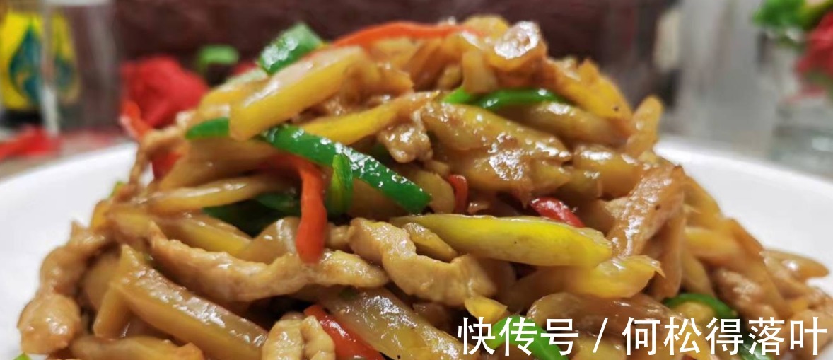 榨菜炒肉丝|榨菜炒肉丝的经典做法,色香味俱全,这就是干饭人的下饭菜!