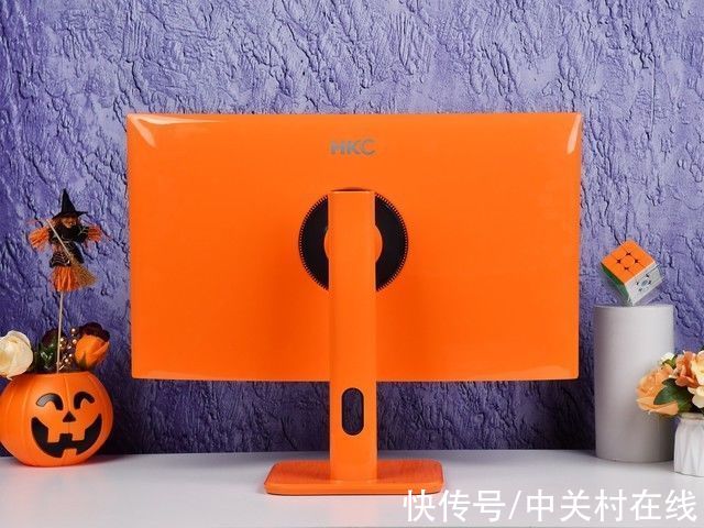 显示器|「有料评测」HKC PG27P3Q显示器评测：虎年桌面就得橙意满满