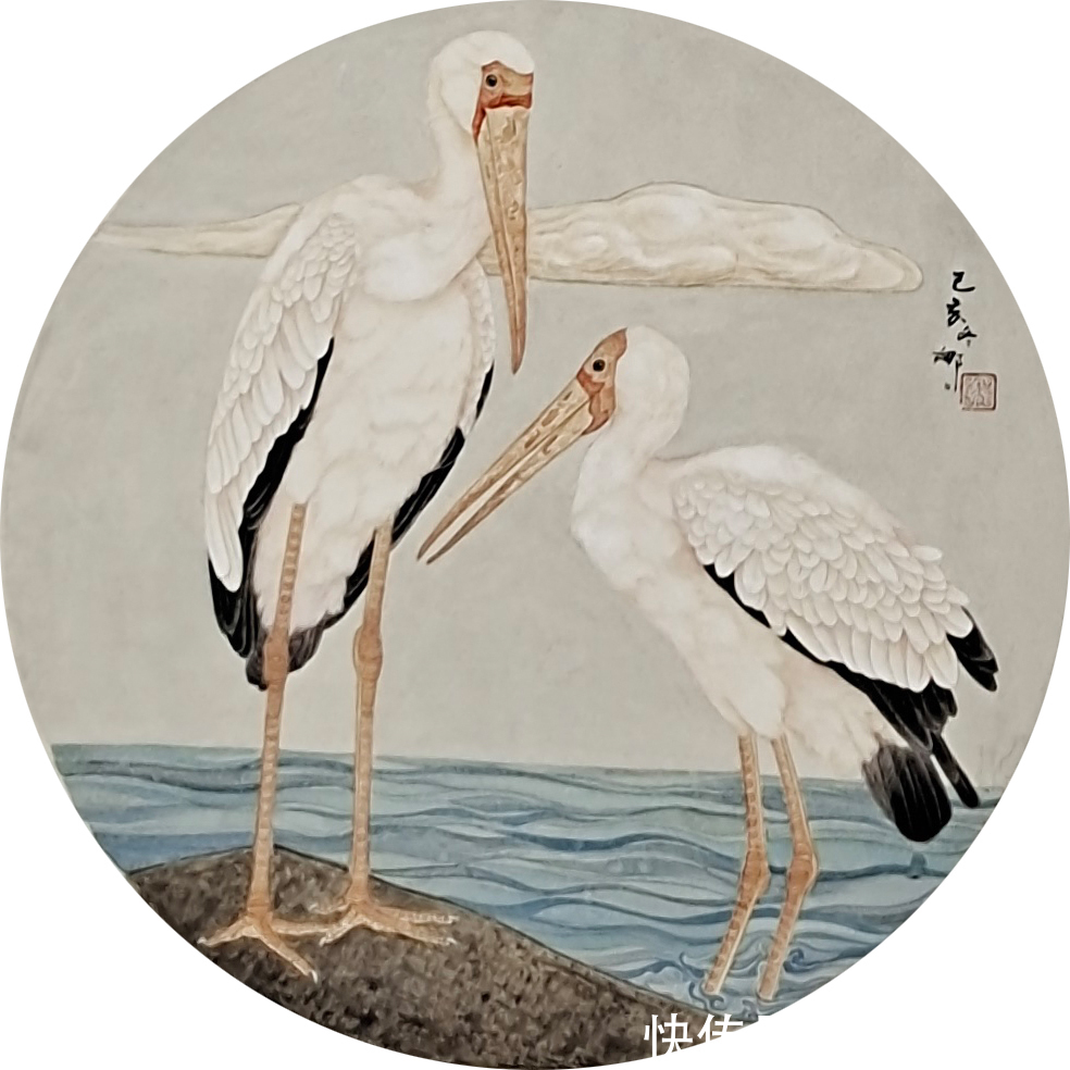 工笔画学会|逸出凡尘——王娜娜工笔作品欣赏