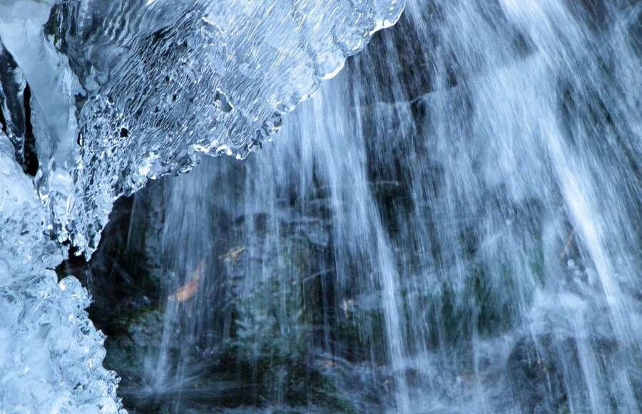 蒿滩水库|壹图集丨不出泰安也能打卡的宝藏冰瀑