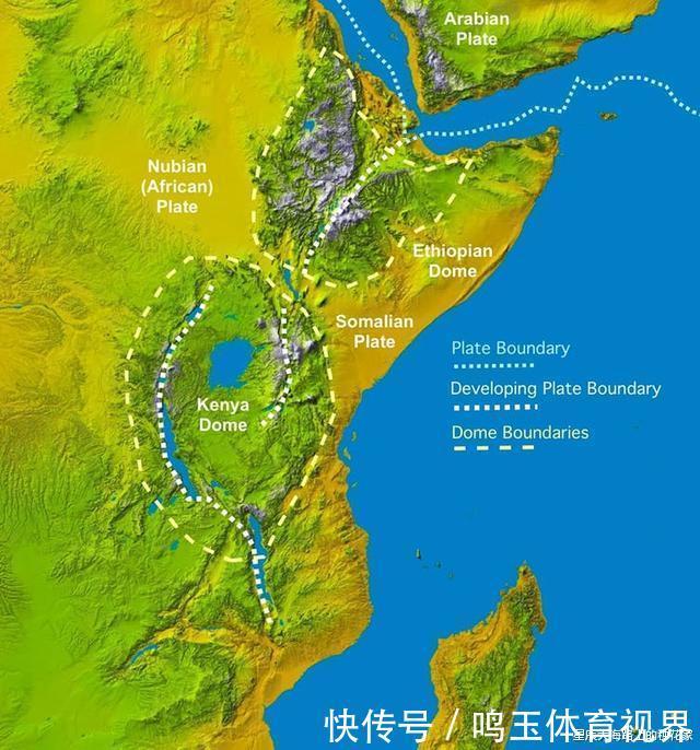 非洲大陆 地球大陆正在分裂，失落的大洲正在形成？裂缝已超过56千米！