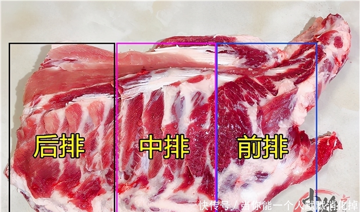 前排|买排骨时,分清“前排”和“后排”,口感相差大,有钱人早知道