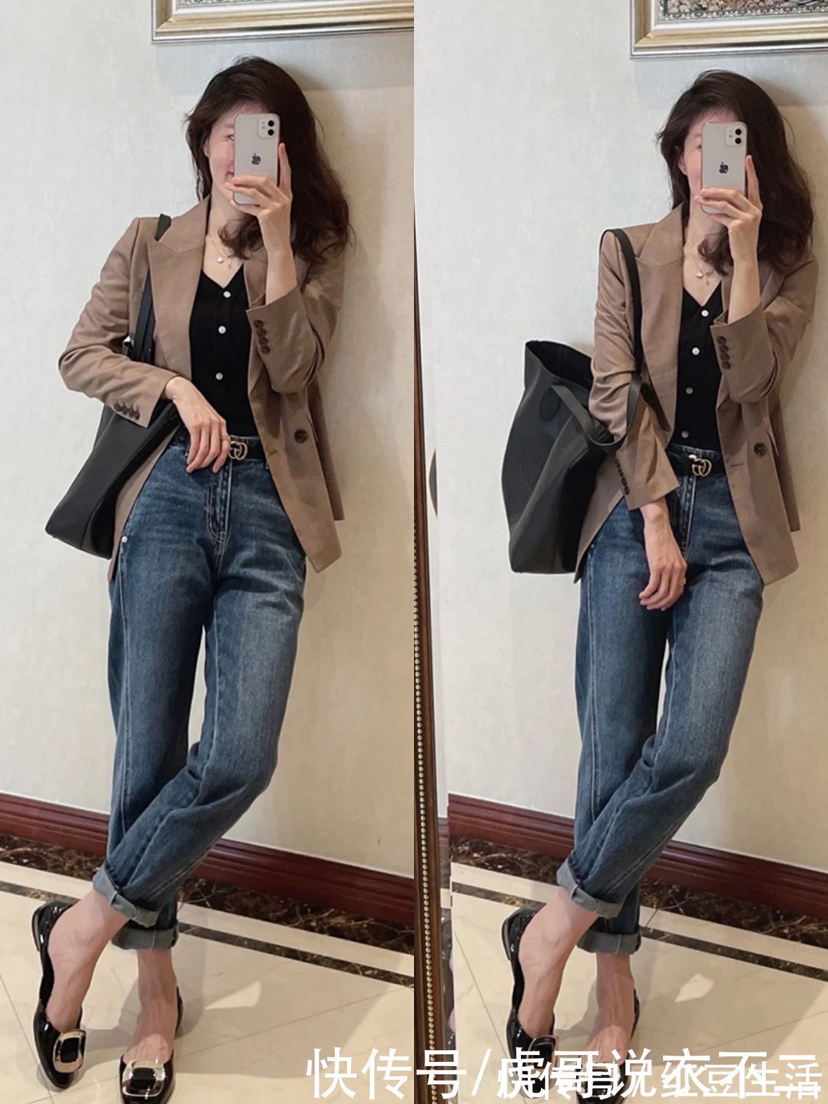 女人|懂穿衣的女人，穿牛仔裤不会总配针织衫，它的N种搭配学起来吧