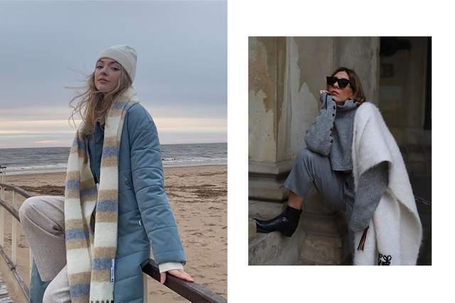 神器|秋冬的围巾真是“搭配神器”!提升视觉重心,改变整体基调太有用