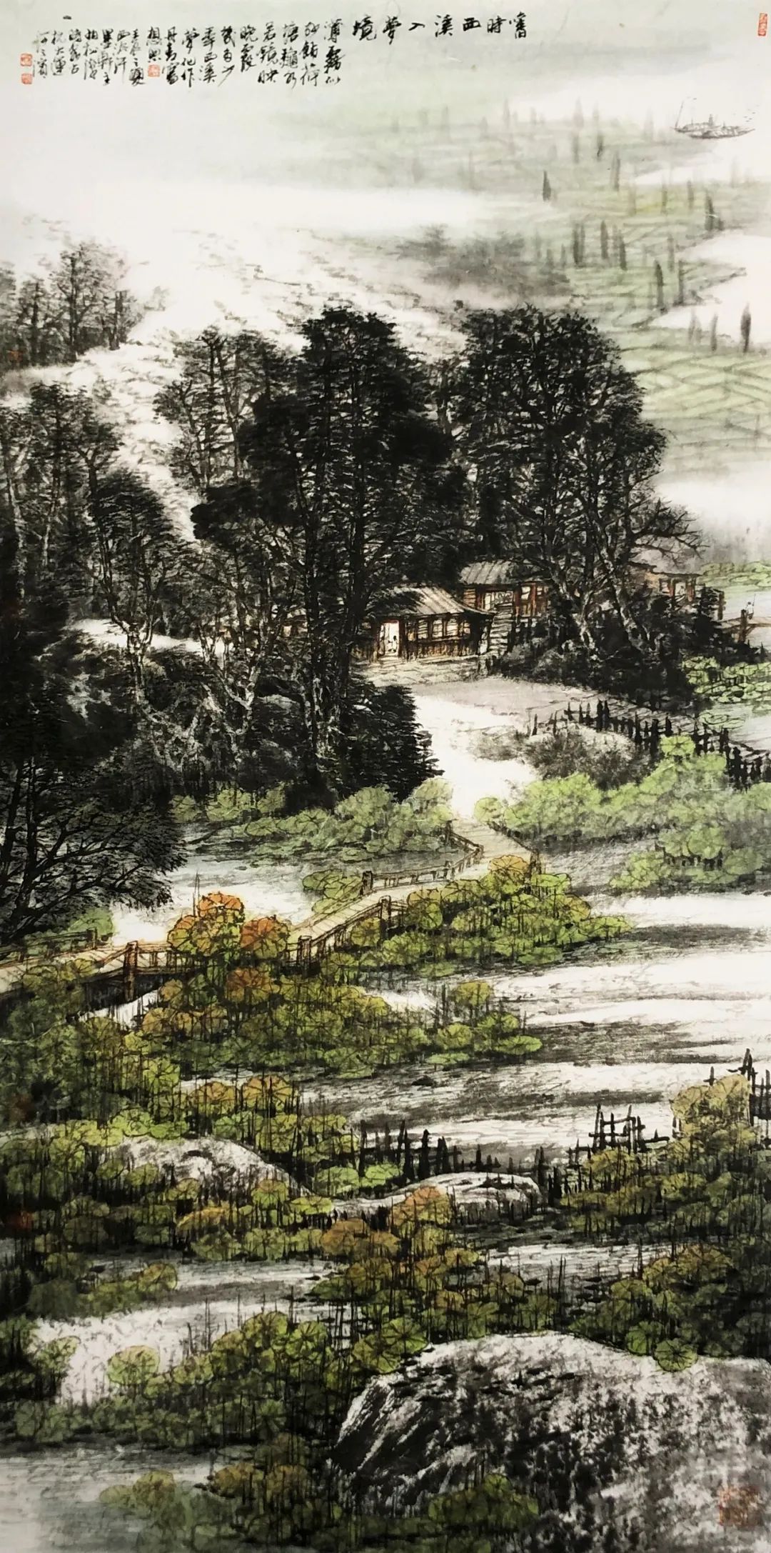 弃武从文!笔歌墨舞·喜庆元宵——壬寅2022年宋柏松国画作品鉴赏