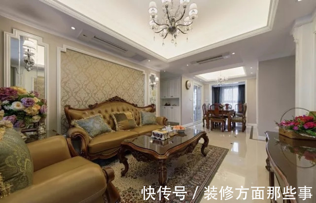 小茶几|99平简欧风二居室,玄关小做嵌式玄关柜换鞋超方便