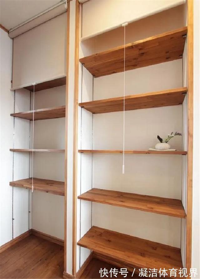 收纳|日本衣帽间太有看头!一块搁板都不用却收拾的很整洁?看完想拆家