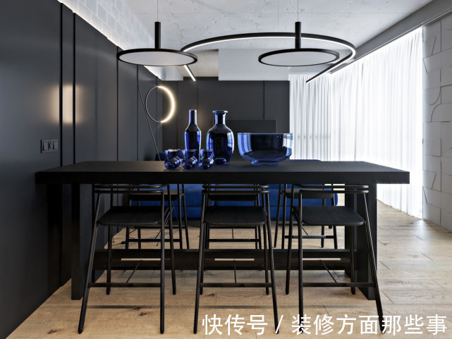 白亮光|120平现代风米三居室,一步一景,细微之处见极