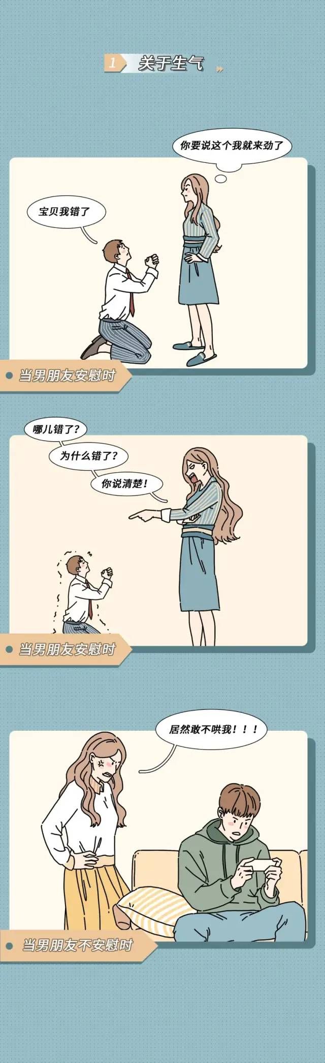 猎奇|猎奇漫画：有时候女生对自己都感到莫名其妙！