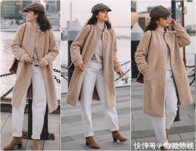 初冬|初冬穿大衣别“用力过猛”,学三木这样配色,美出新高度
