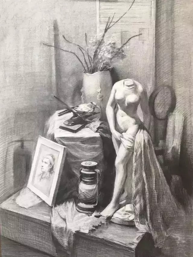素描静物@画素描静物并不难,关键看有没有画好这几点!