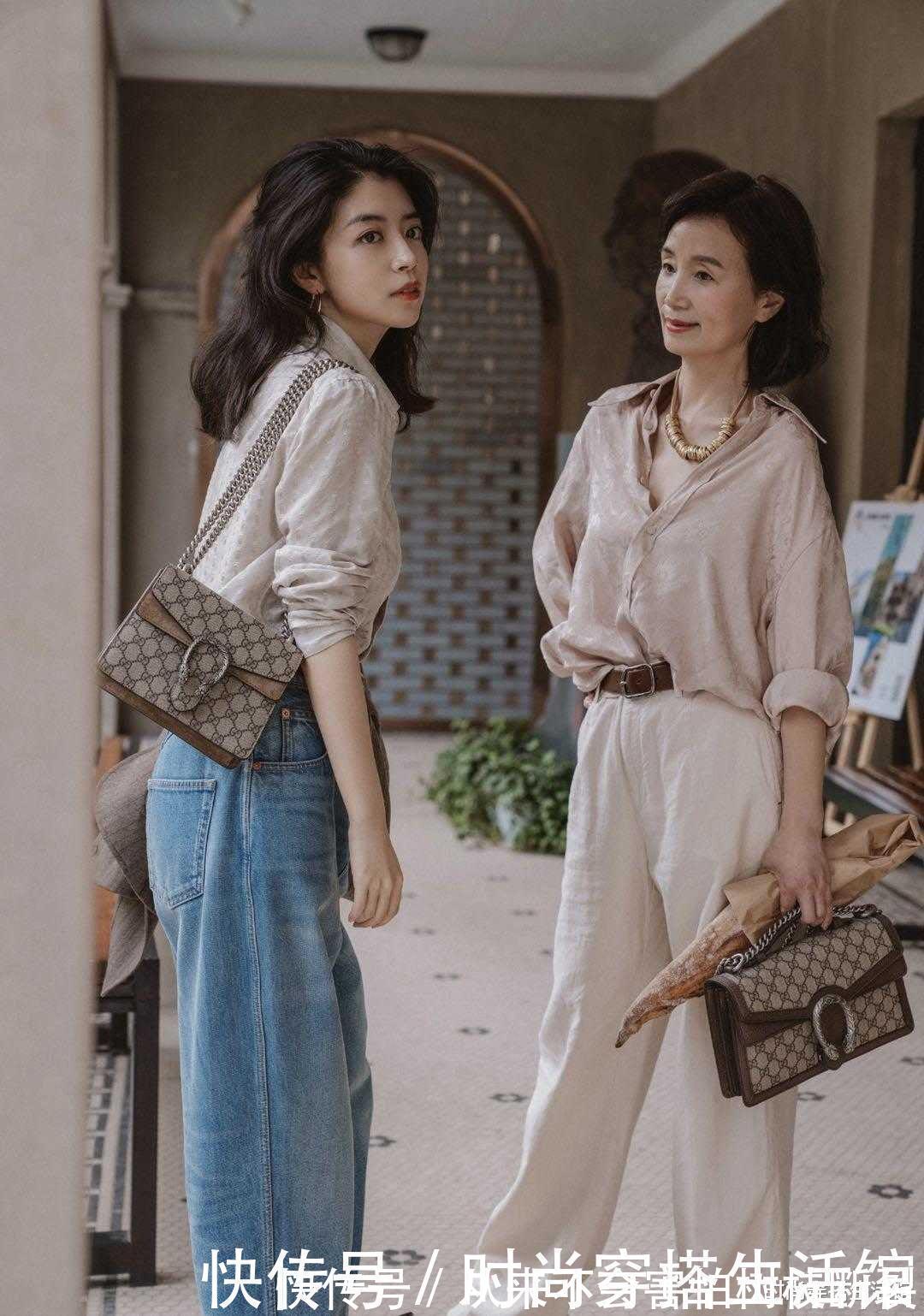 三木妈妈|女人过了50岁,别再穿小脚裤了,今年流行这样穿,时髦减龄又气质