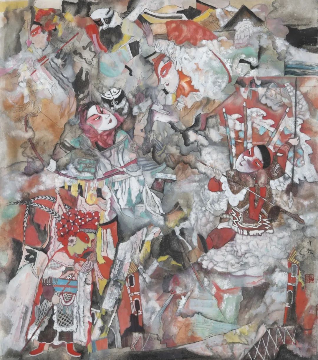 赏析$《艺展中国》"福虎迎新春”全国艺术名家邀请展——陈有龙国画作品赏析