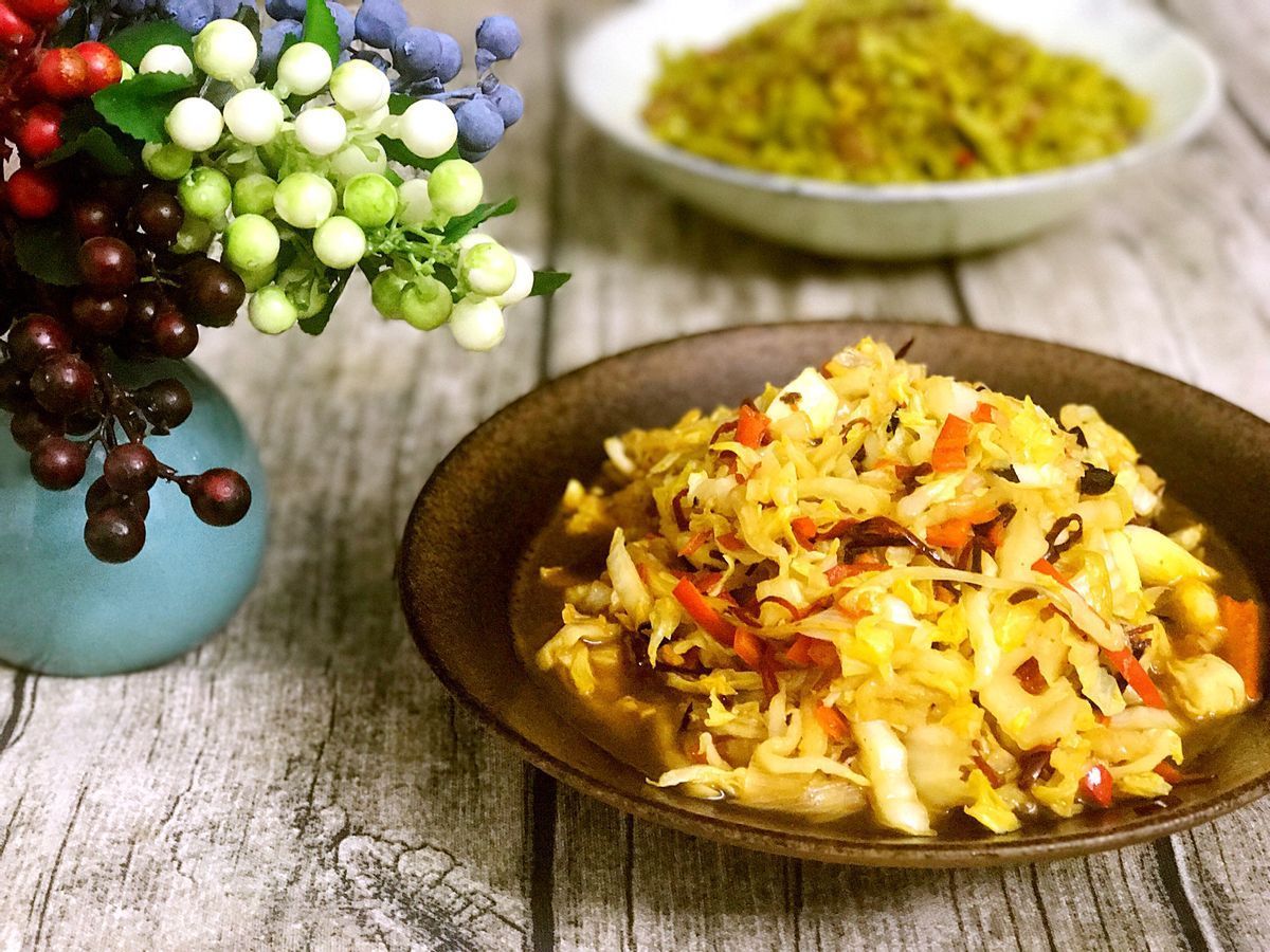 白醋|比醋溜白菜还好吃的一道菜,酸辣开胃,非常下饭