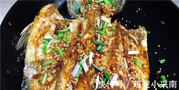 罗非鱼就应该这样吃,对半切开上锅煎,出锅后外香里嫩,口感特香