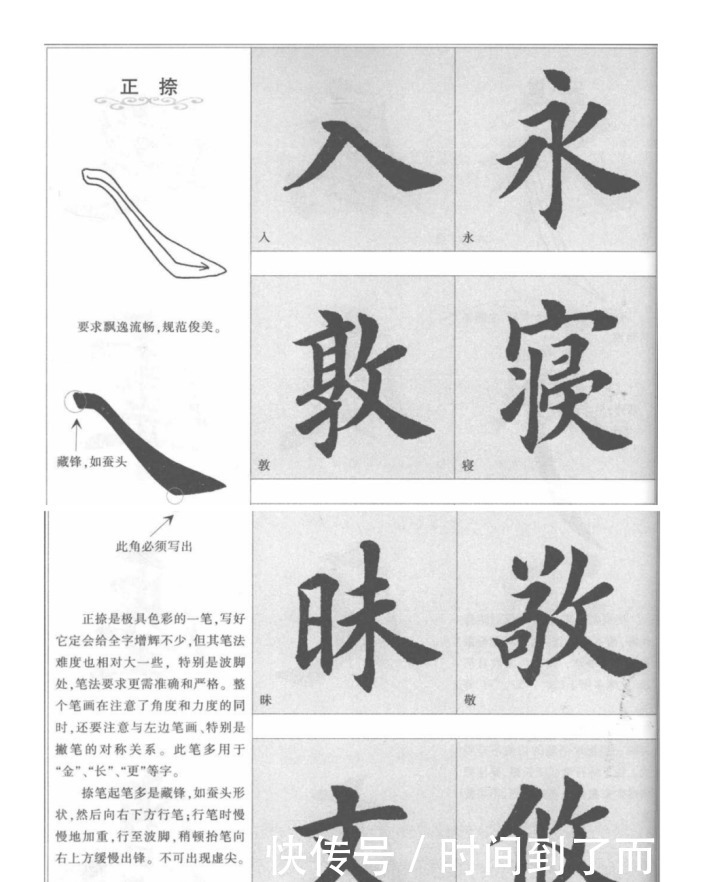 田英章楷书入门字帖:基本笔画\