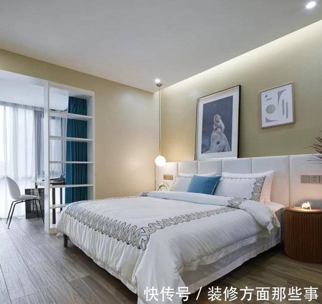 装修风格|100平现代简约风三居室,清新不失活力,优雅中带着精致