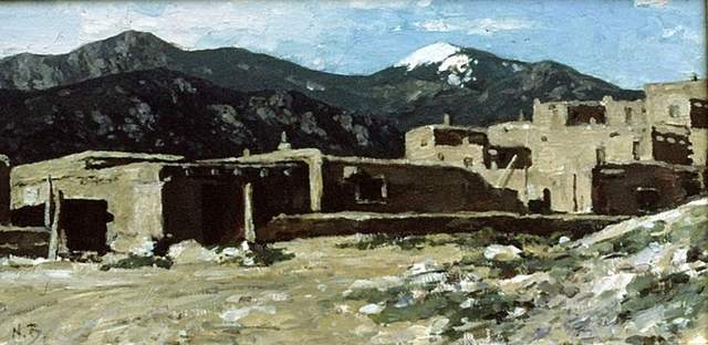 ni@保加利亚画家nikolo.balkanski油画风景、人物经典作品