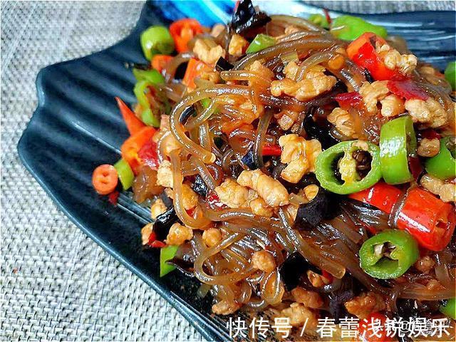 木耳|炒粉条时,别直接下锅,多加1步,粉条根根顺滑,不粘锅,不成坨