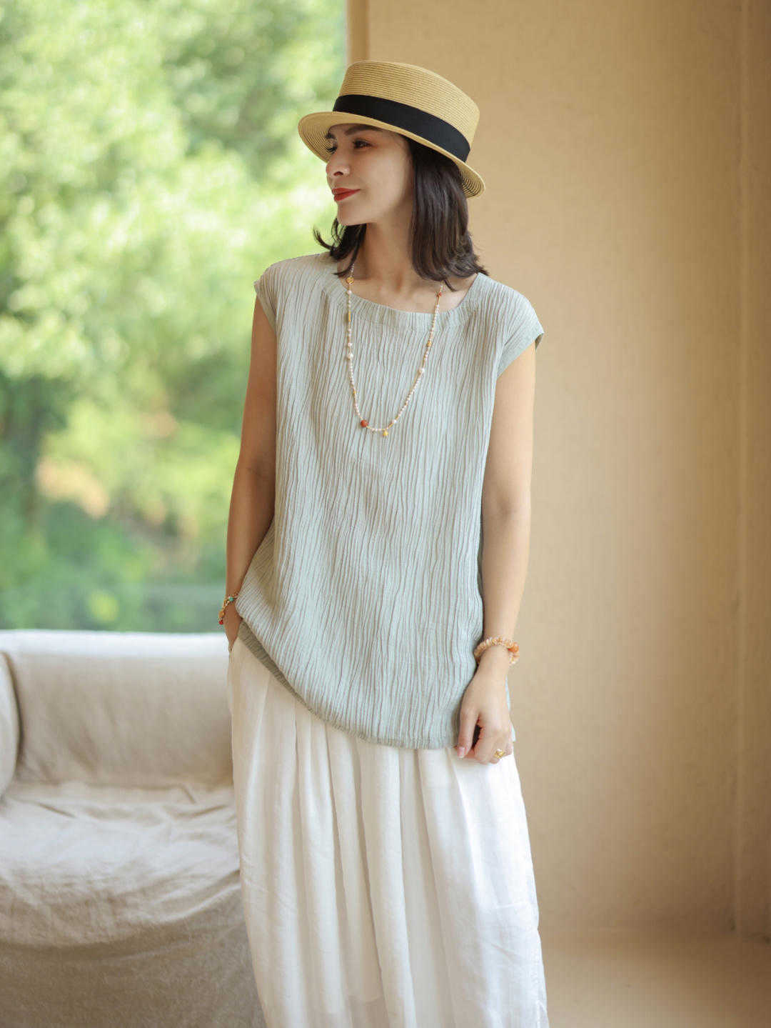 时尚|清凉色怎样搭配，高级又时尚，不失华丽和优雅