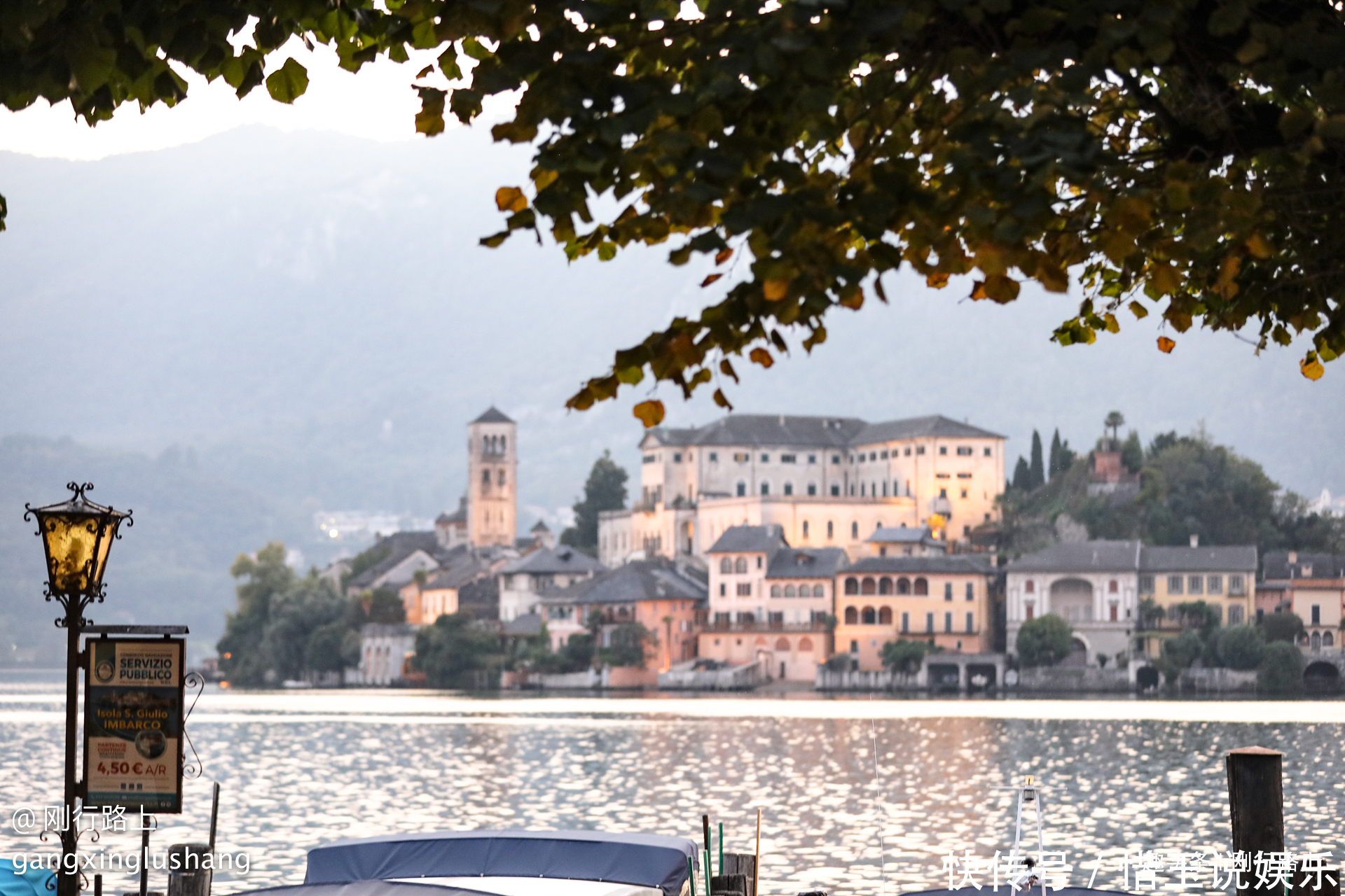 意大利奥尔塔圣朱利奥小镇,时间停滞,回到中世纪寻回真爱之地