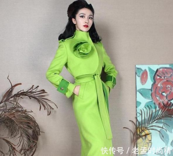 清新的“绿色系”衣服, 提升整体气质, 如沐春风有生机