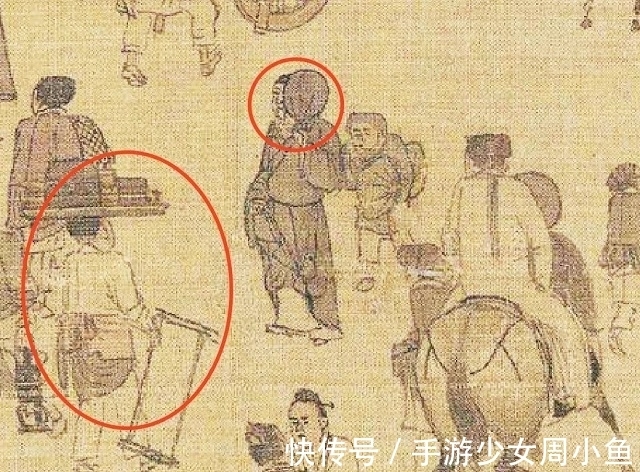 農(nóng)夫們$清明上河圖被放大100倍,你會(huì)發(fā)現(xiàn)一細(xì)節(jié),樹(shù)下睡覺(jué)男子在干啥?