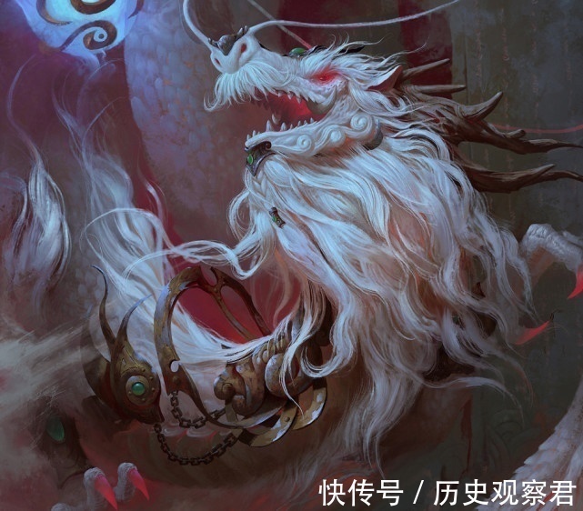 睚眦#为何龙生九子,没有一条是龙?你看看龙的妻子就明白了