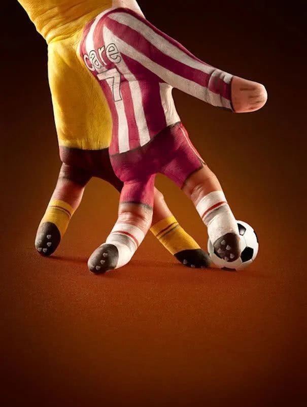 绘画|超有创意的手指彩绘,比人体彩绘都精彩,差点被这些手指欺骗