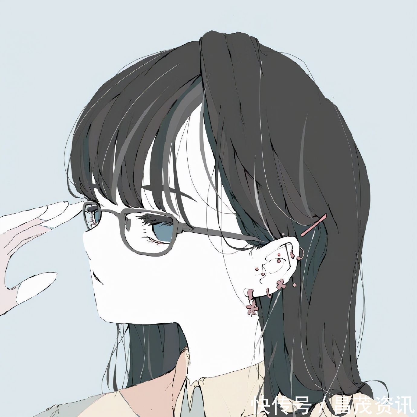 第一眼看|这位画师大佬的作品好适合做头像啊,情绪表达简直绝了