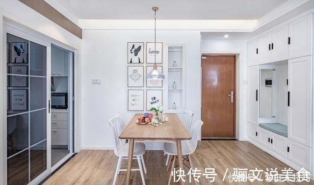 拉平吊顶|89平三居室新房,进门鞋柜太满意,这么装漂亮又省空间,晒晒!