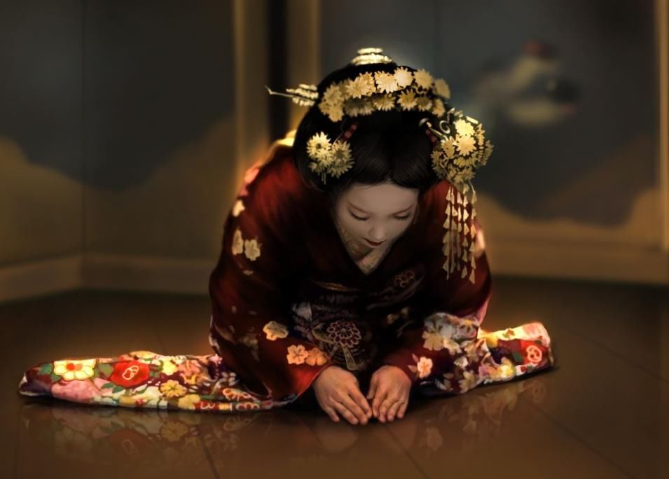 日本|牙齿染黑,眉毛剃掉,脸涂得煞白,为何古代日本女子流行扮丑妆容