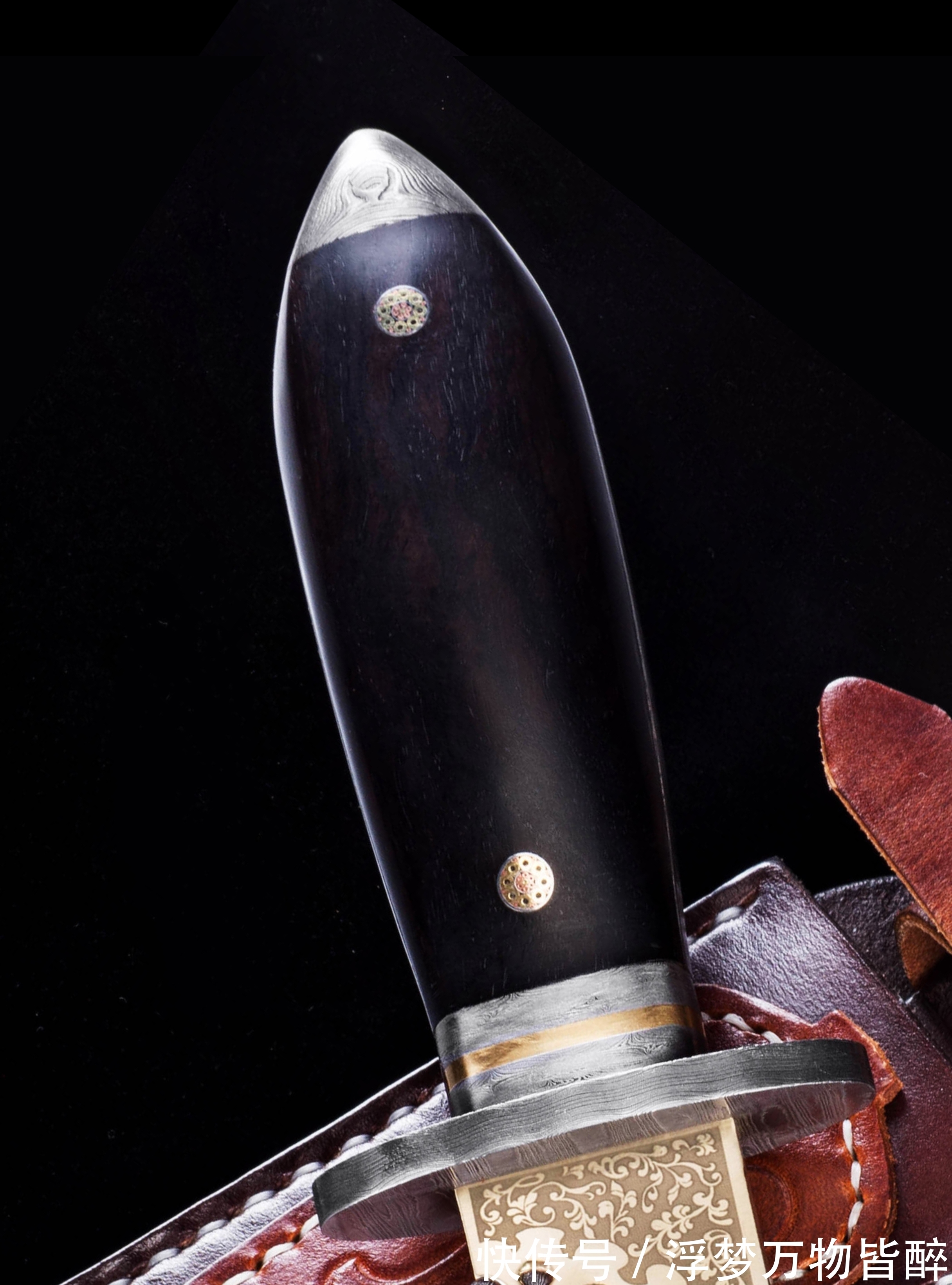 刀柄$不想当皮匠的木匠不是好刀匠,绝美的刀柄与刀鞘欣赏