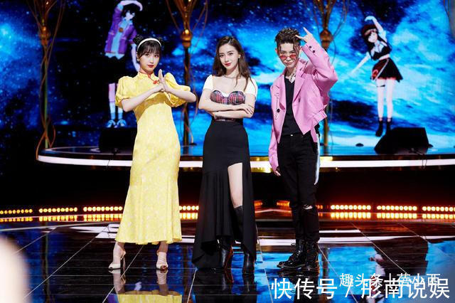 格纹 Angelababy美得惊艳,一袭格纹拼接连衣裙,看着好心动