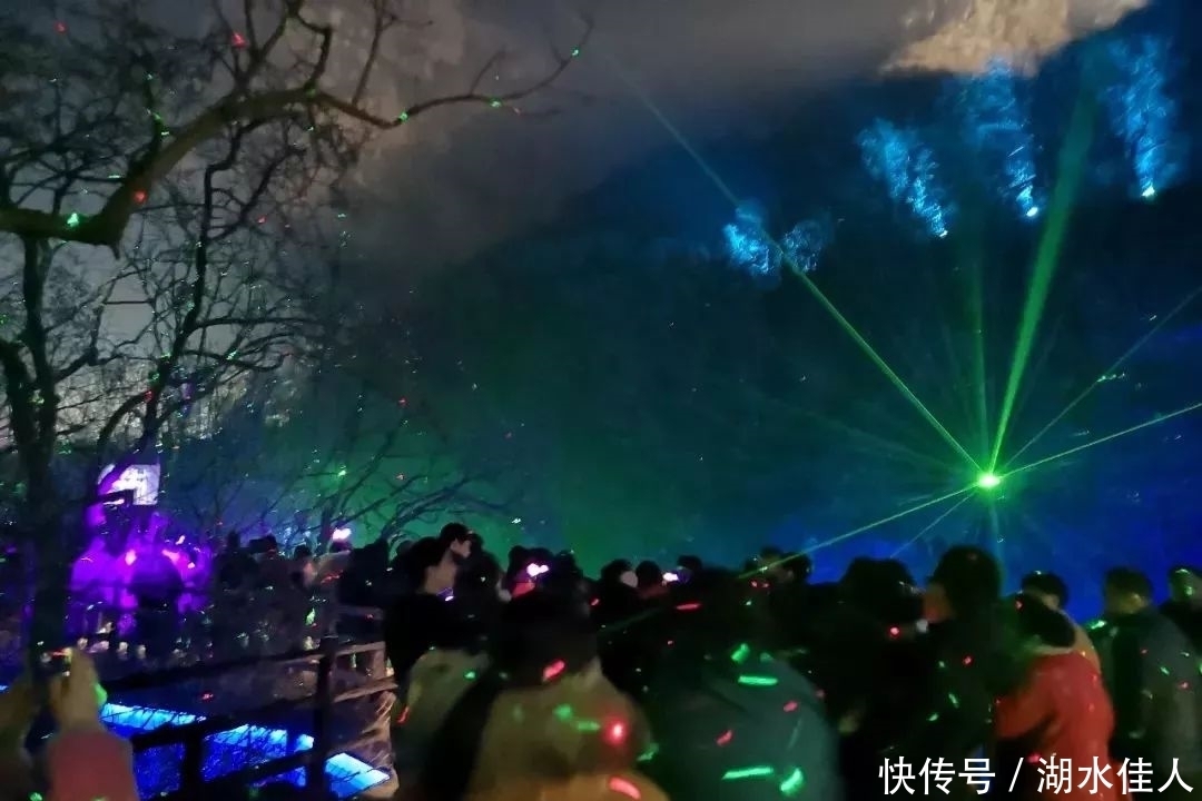 速看！你从未见过的云台山雪夜！！