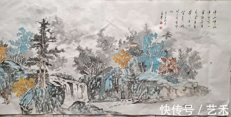 冬奥!画家于军老师受邀参加“炫姿舞冰雪 翰墨迎冬奥”迎冬奥书画展
