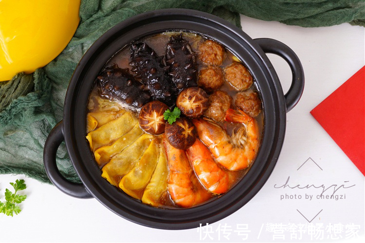 海参|过年就要吃点好的,压轴硬菜“全家福”端上桌,好吃上档次,赞!