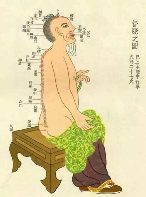 足少阴肾经|腹为阴,背为阳按摩5穴,让你的腹柔软、背常暖