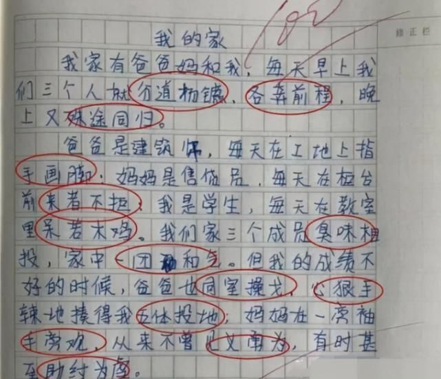 小学生“满分作文”，全篇仅200字用了14组成语，老师自叹不如