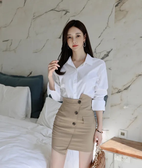 孙允珠|美图欣赏:孙允珠,雪杏怀春愁思婉约优雅西装裙