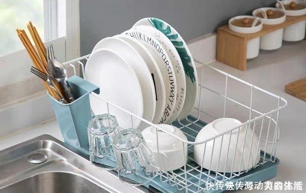 水槽|同样是小厨房，瞧瞧人家水槽这样布置，台面上一干二净！无死角！