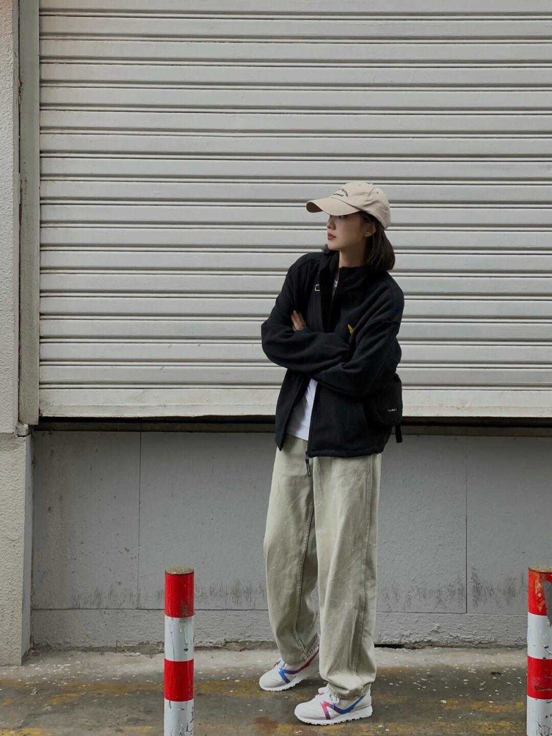 高腰|小个子女生的秋冬穿搭指南,穿上直筒裤高级减龄,显高又显瘦