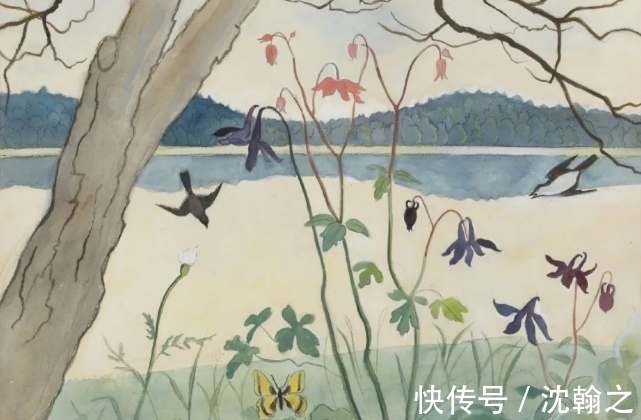 画家|瑞典富二代画家的北欧童话，莫兰迪色透着最清澈的纯真