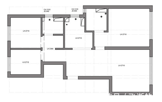 现代|新婚夫妻57㎡的 现代风格之家