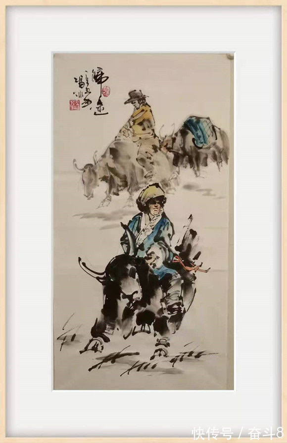 法国美协|中国画獒第一人冯冰书画作品欣赏