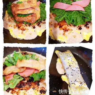 好吃|家庭版煎饼果子这样做好看好吃又解馋,孩子天天吃不够