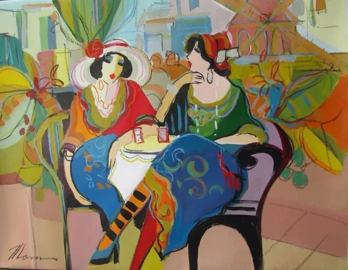 流动的曲线,鲜艳的色彩,极富美感的画面!