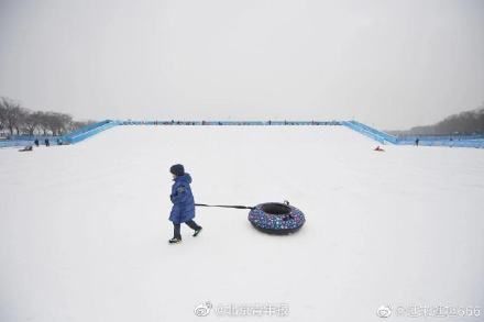 颐和园|颐和园首次开雪场 快去体验全市最大雪圈滑道