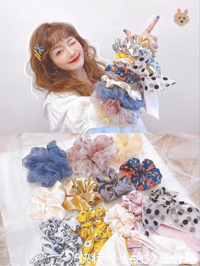 大肠发圈|今年流行的大肠发圈你真的会用吗这样扎头发简单时尚显发量